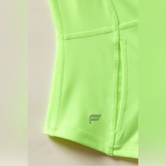 Fabletics Perfect Storm Cropped Train Jacket Sz Large